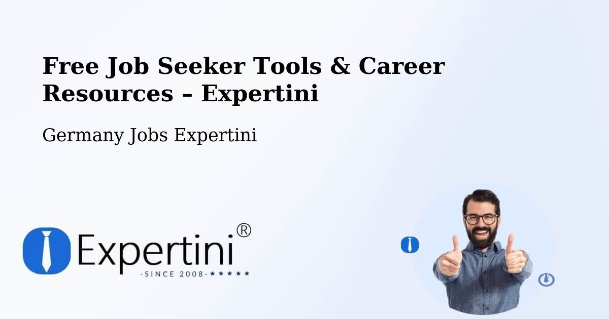 Free Job Seeker Tools & Career Resources – Walschleben - Walschleben, Germany Jobs Expertini